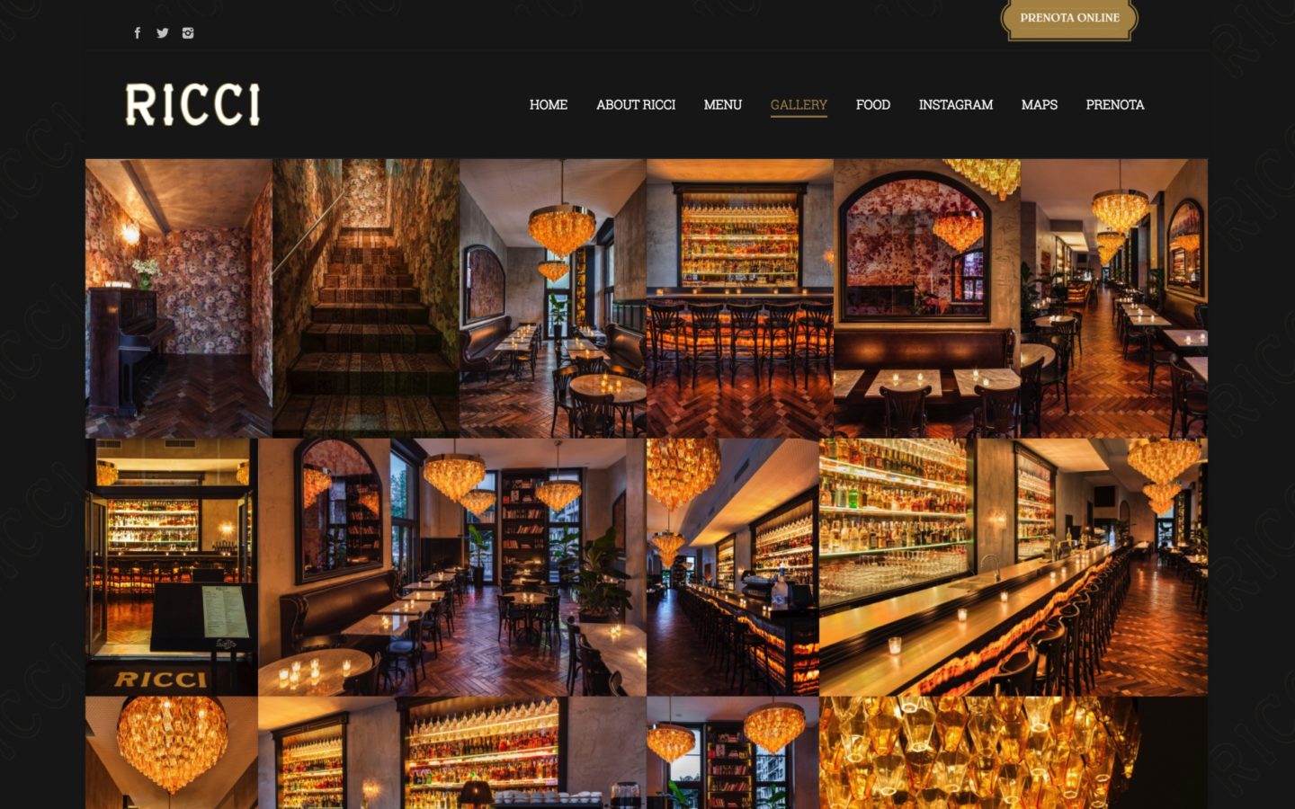 agenzia web realizzazione sito ristorante