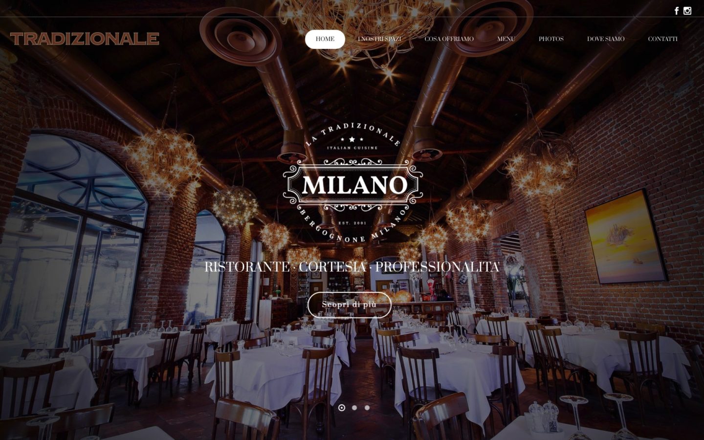 agenzia web sito ristorante