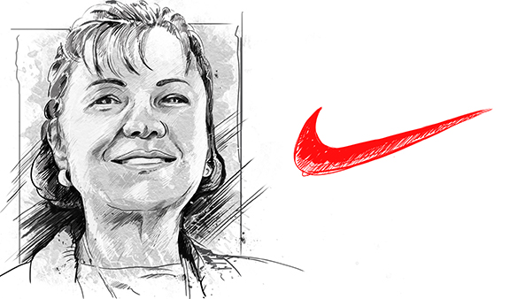 caroline davidson nike